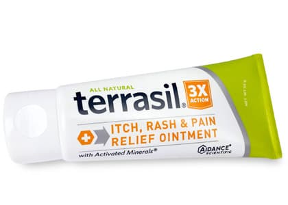 terrasil itch rash and pain ointment